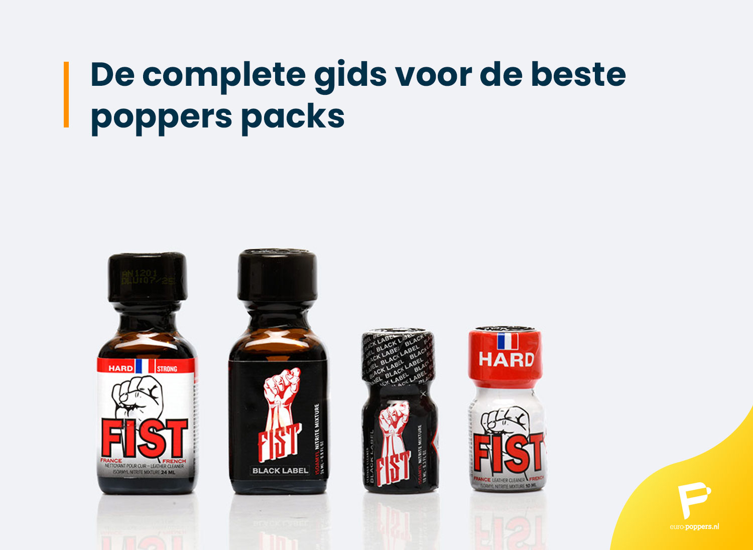 poppers packs